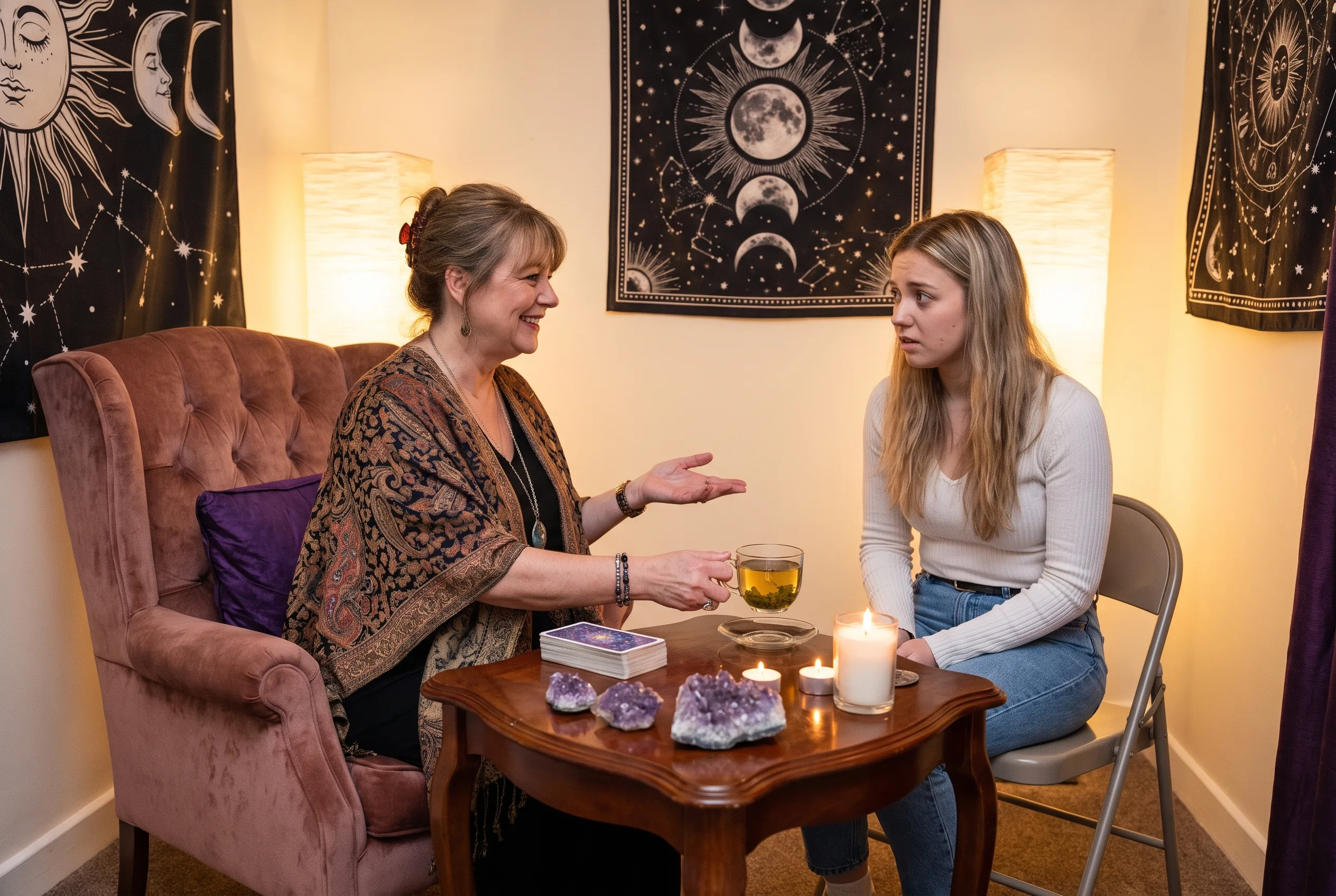First time psychic reading