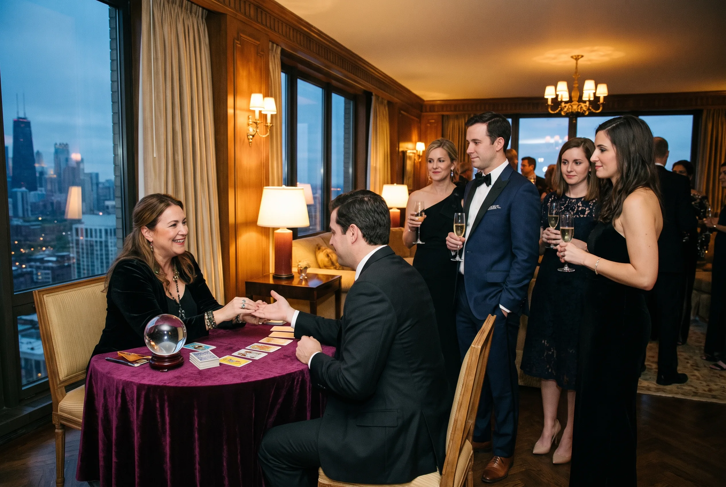 Private event reading